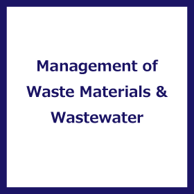 Research Field of Management of Waste Materials and Waste Water